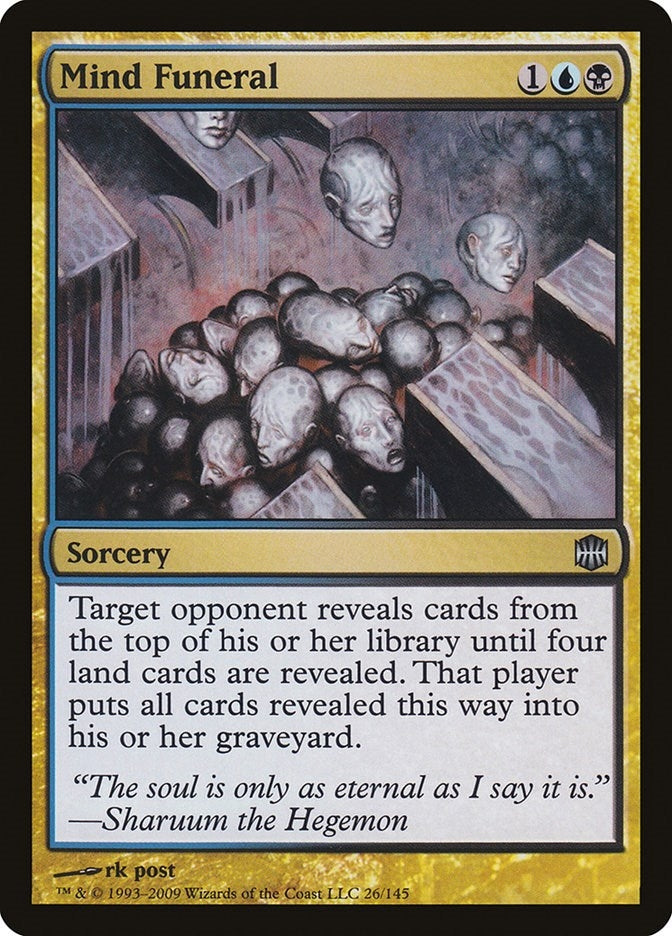 Image for Mind Funeral (26) (Alara Reborn) - Magic: The Gathering