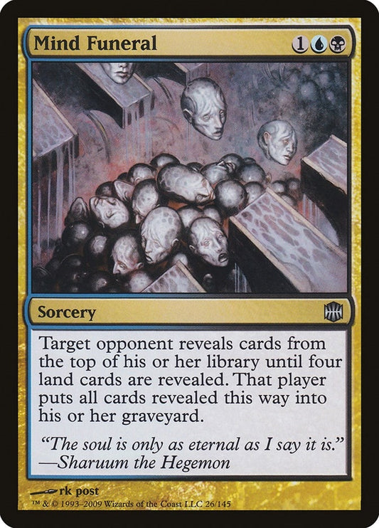 Image for Mind Funeral (26) (Alara Reborn) - Magic: The Gathering