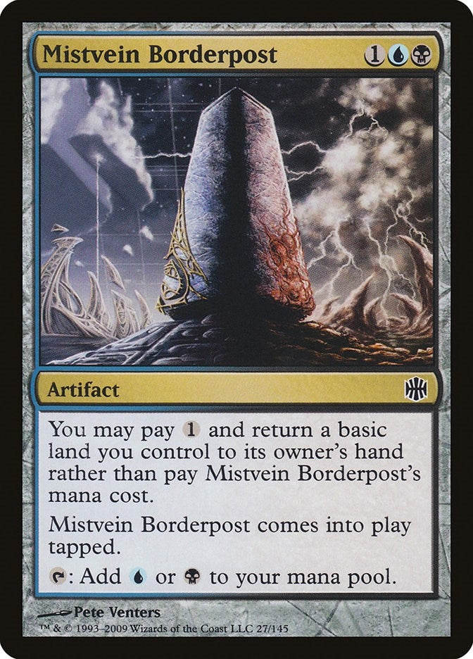 Image for Mistvein Borderpost (27) (Alara Reborn) - Magic: The Gathering