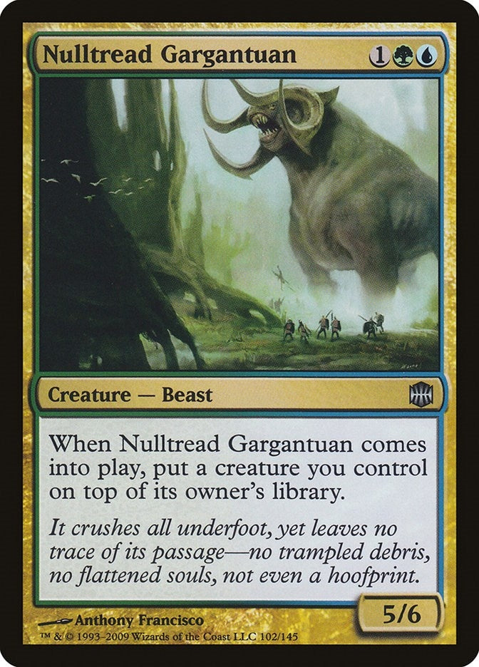 Image for Nulltread Gargantuan (102) (Alara Reborn) - Magic: The Gathering