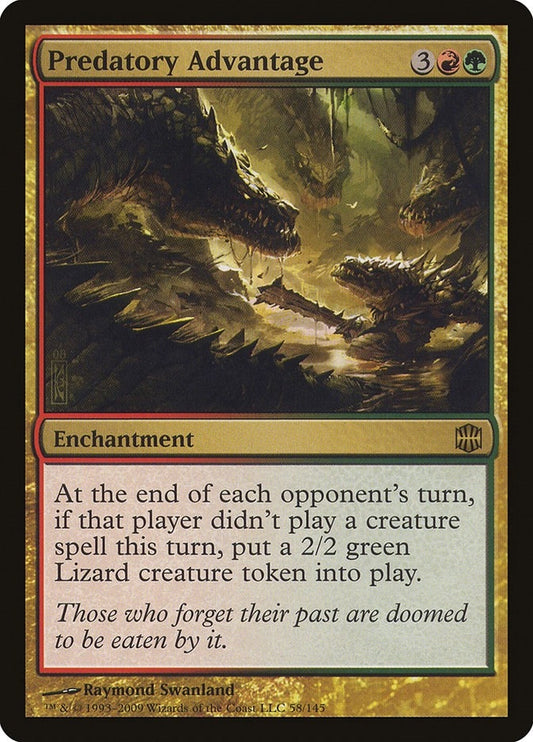 Image for Predatory Advantage (58) (Alara Reborn) - Magic: The Gathering