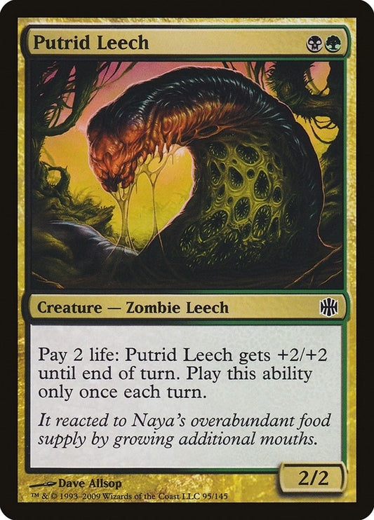 Image for Putrid Leech (95) (Alara Reborn) - Magic: The Gathering