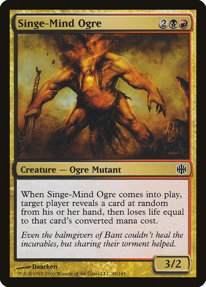 Image for Singe-Mind Ogre (45) (Alara Reborn) - Magic: The Gathering