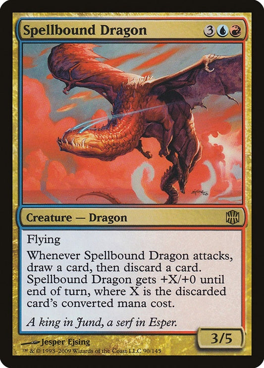 Image for Spellbound Dragon (90) (Alara Reborn) - Magic: The Gathering