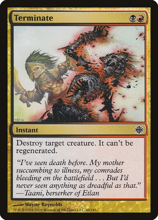 Image for Terminate (46) (Alara Reborn) - Magic: The Gathering