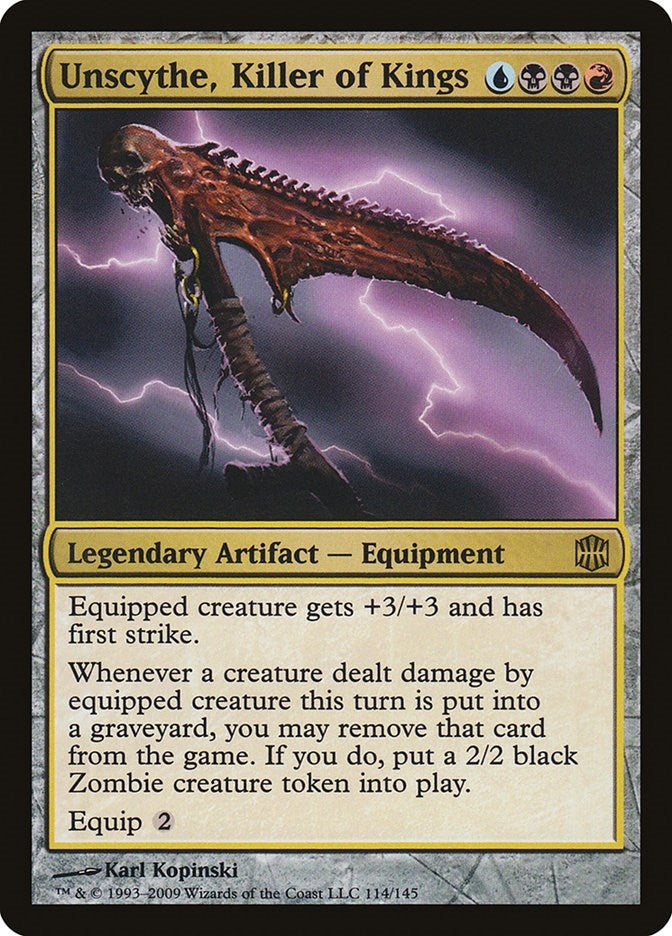 Image for Unscythe, Killer of Kings (114) (Alara Reborn) - Magic: The Gathering
