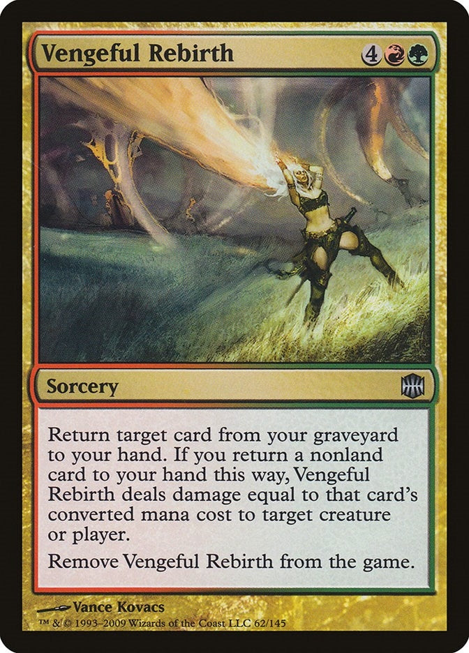 Image for Vengeful Rebirth (62) (Alara Reborn) - Magic: The Gathering