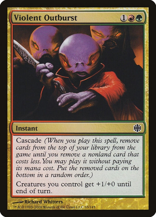 Image for Violent Outburst (63) (Alara Reborn) - Magic: The Gathering