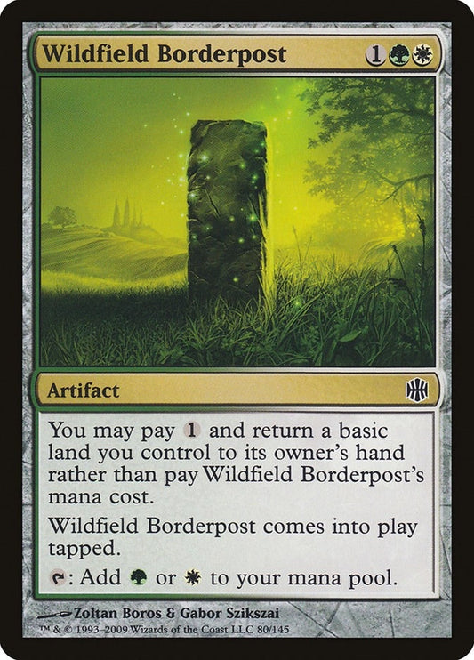 Image for Wildfield Borderpost (80) (Alara Reborn) - Magic: The Gathering