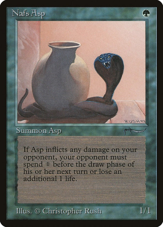 Image for Nafs Asp (Arabian Nights) - Magic: The Gathering