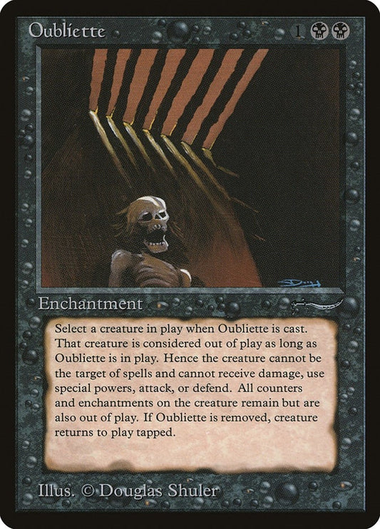 Image for Oubliette (Arabian Nights) - Magic: The Gathering