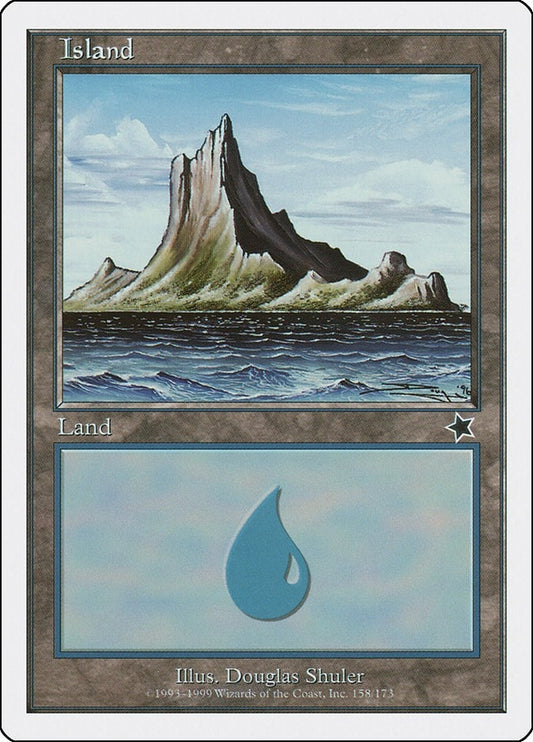 Image for Island (158) (158) (Starter 1999) - Magic: The Gathering