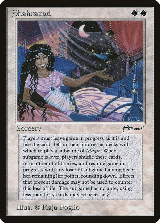 Image for Shahrazad (Arabian Nights) - Magic: The Gathering