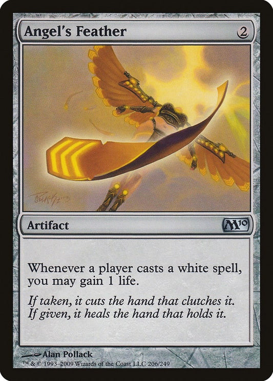 Image for Angel's Feather (206) (Magic 2010 (M10)) - Magic: The Gathering