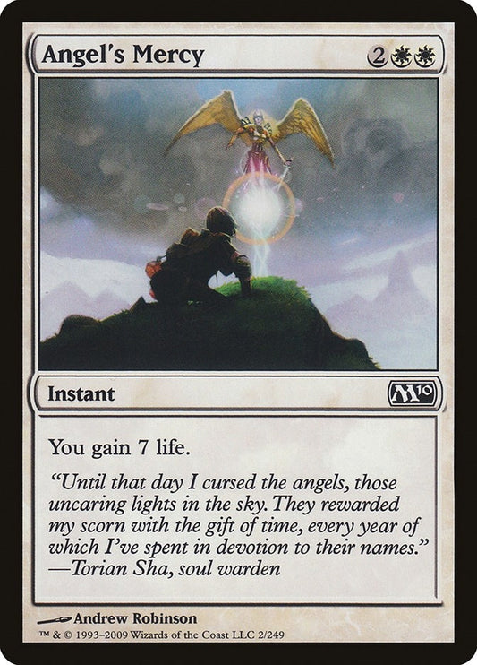 Image for Angel's Mercy (2) (Magic 2010 (M10)) - Magic: The Gathering