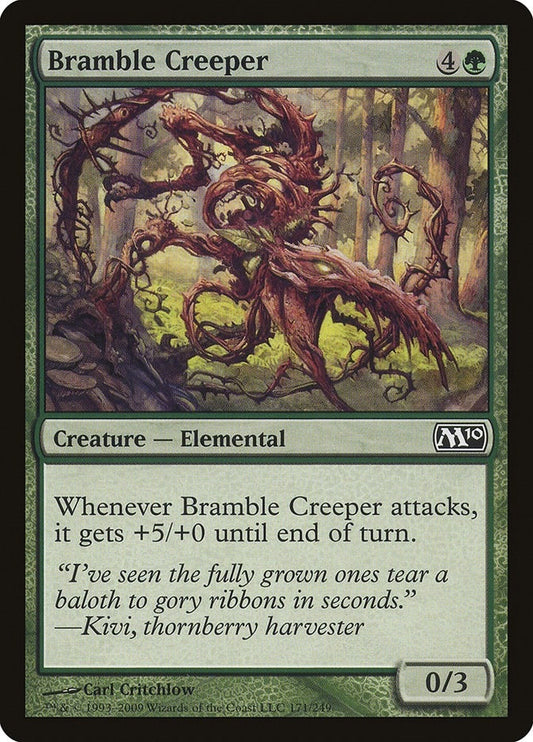 Image for Bramble Creeper (171) (Magic 2010 (M10)) - Magic: The Gathering