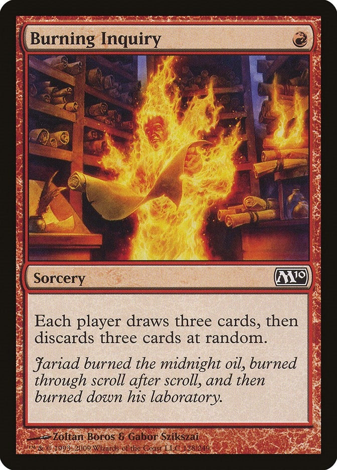 Image for Burning Inquiry (128) (Magic 2010 (M10)) - Magic: The Gathering