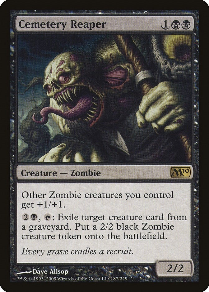 Image for Cemetery Reaper (87) (Magic 2010 (M10)) - Magic: The Gathering
