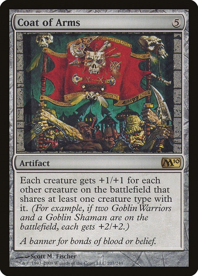 Image for Coat of Arms (207) (Magic 2010 (M10)) - Magic: The Gathering