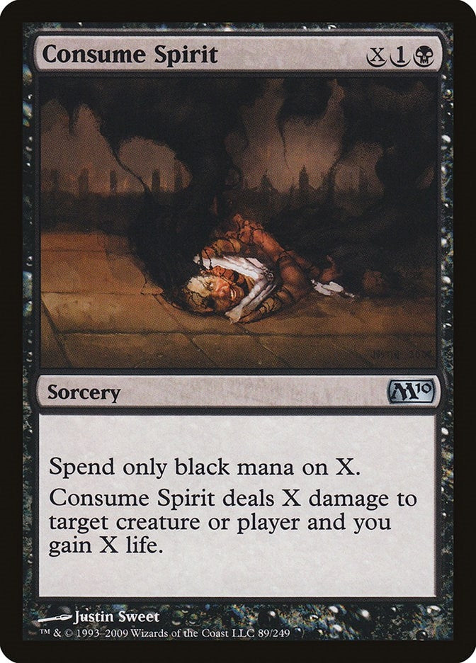Image for Consume Spirit (89) (Magic 2010 (M10)) - Magic: The Gathering
