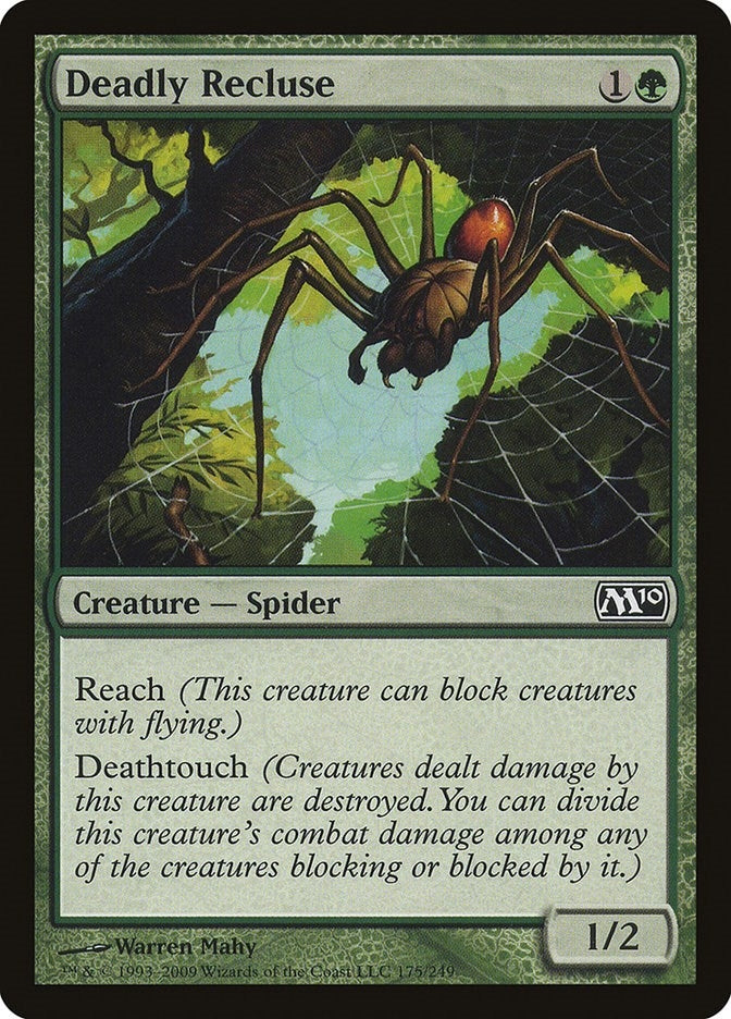 Image for Deadly Recluse (175) (Magic 2010 (M10)) - Magic: The Gathering