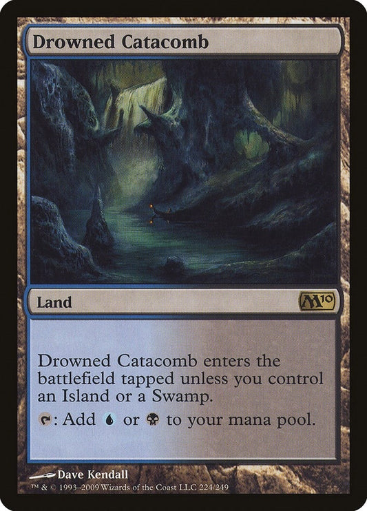 Image for Drowned Catacomb (224) (Magic 2010 (M10)) - Magic: The Gathering