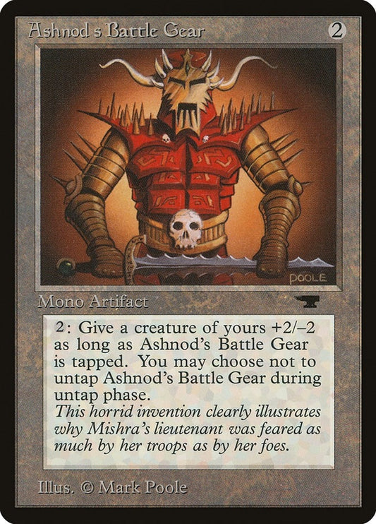 Image for Ashnod's Battle Gear (Antiquities) - Magic: The Gathering