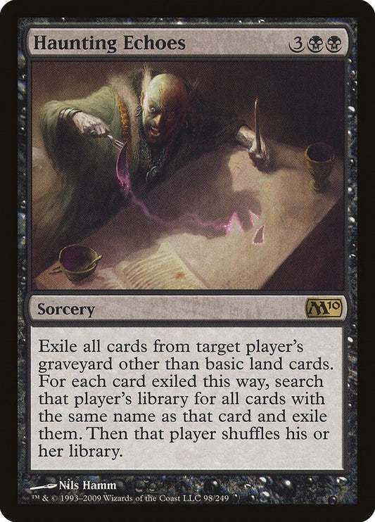 Image for Haunting Echoes (98) (Magic 2010 (M10)) - Magic: The Gathering