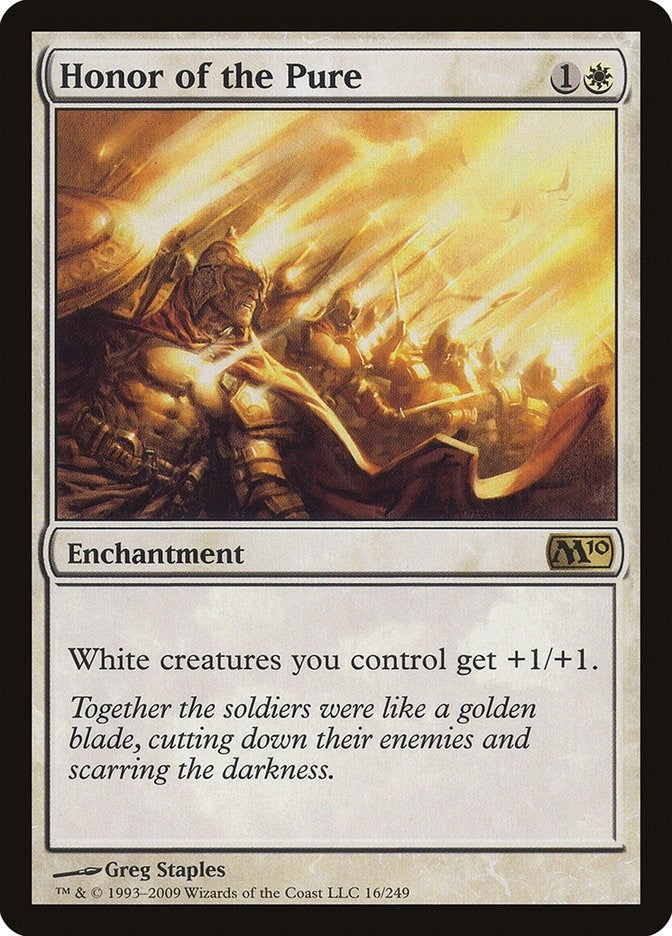 Image for Honor of the Pure (16) (Magic 2010 (M10)) - Magic: The Gathering