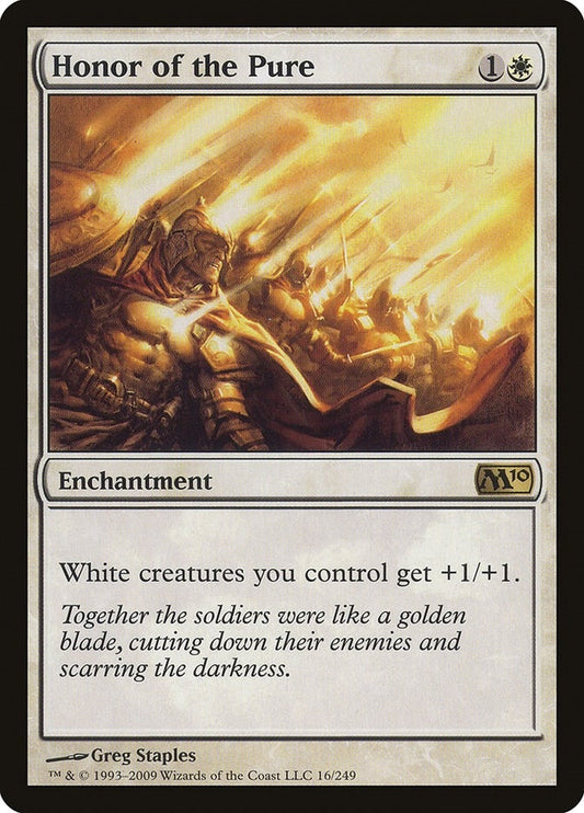 Image for Honor of the Pure (16) (Magic 2010 (M10)) - Magic: The Gathering