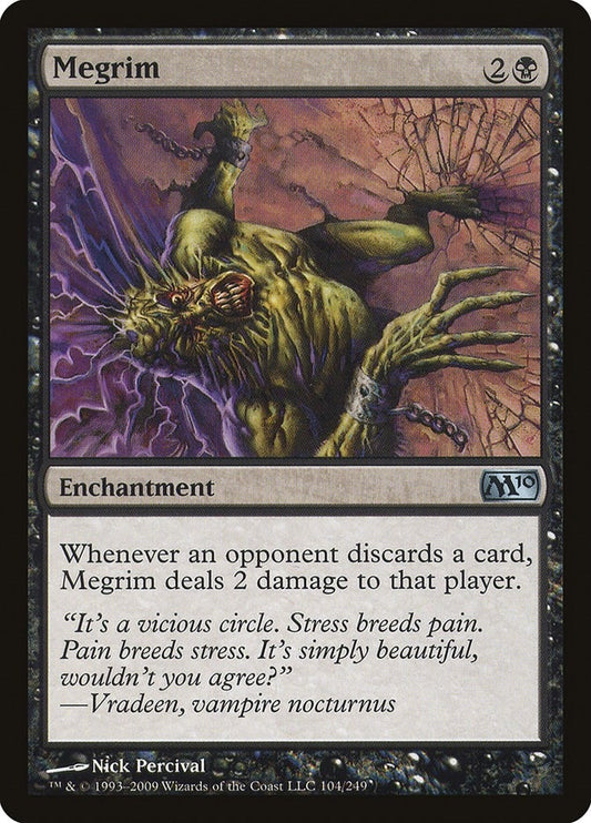 Image for Megrim (104) (Magic 2010 (M10)) - Magic: The Gathering