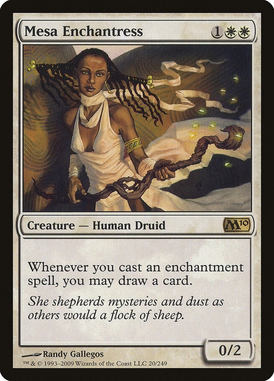 Image for Mesa Enchantress (20) (Magic 2010 (M10)) - Magic: The Gathering