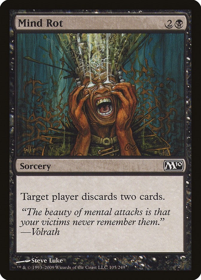 Image for Mind Rot (105) (Magic 2010 (M10)) - Magic: The Gathering