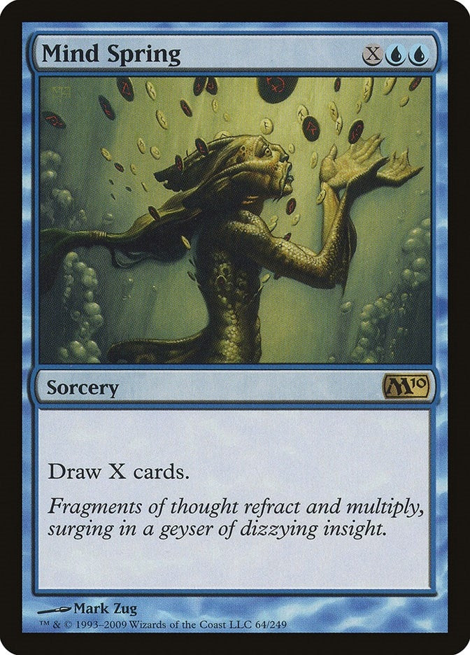 Image for Mind Spring (64) (Magic 2010 (M10)) - Magic: The Gathering