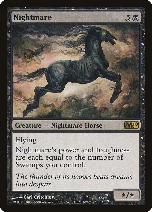 Image for Nightmare (107) (Magic 2010 (M10)) - Magic: The Gathering