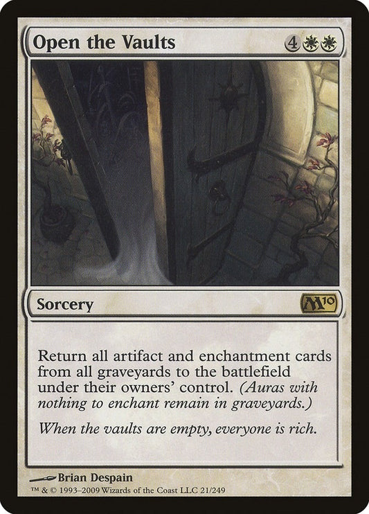 Image for Open the Vaults (21) (Magic 2010 (M10)) - Magic: The Gathering