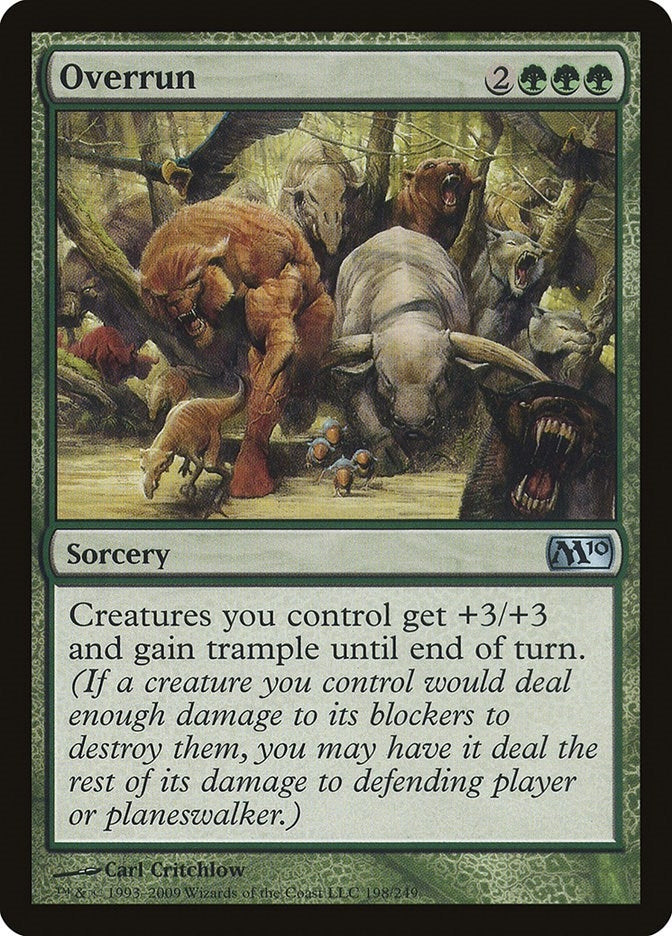 Image for Overrun (198) (Magic 2010 (M10)) - Magic: The Gathering