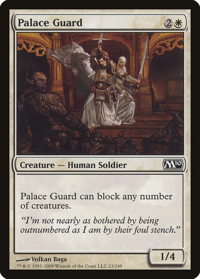 Image for Palace Guard (23) (Magic 2010 (M10)) - Magic: The Gathering