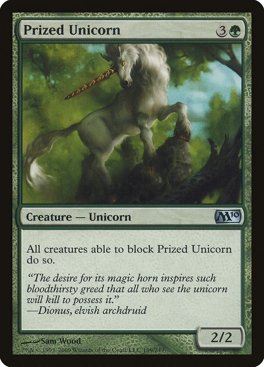 Image for Prized Unicorn (199) (Magic 2010 (M10)) - Magic: The Gathering