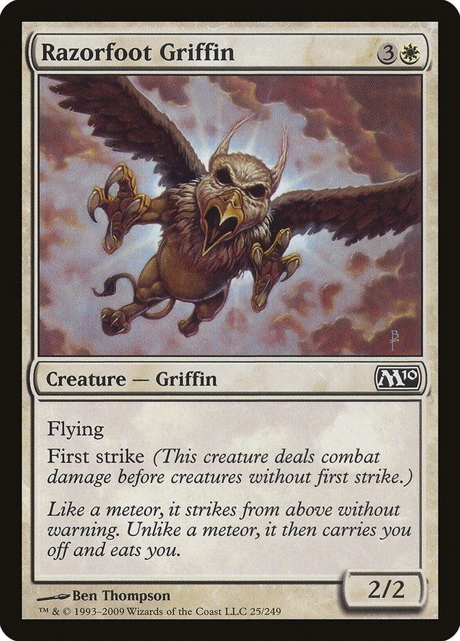 Image for Razorfoot Griffin (25) (Magic 2010 (M10)) - Magic: The Gathering