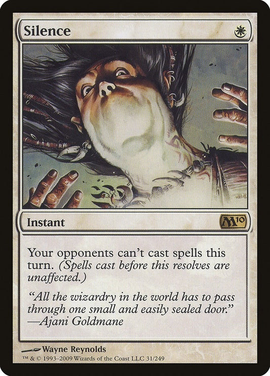 Image for Silence (31) (Magic 2010 (M10)) - Magic: The Gathering