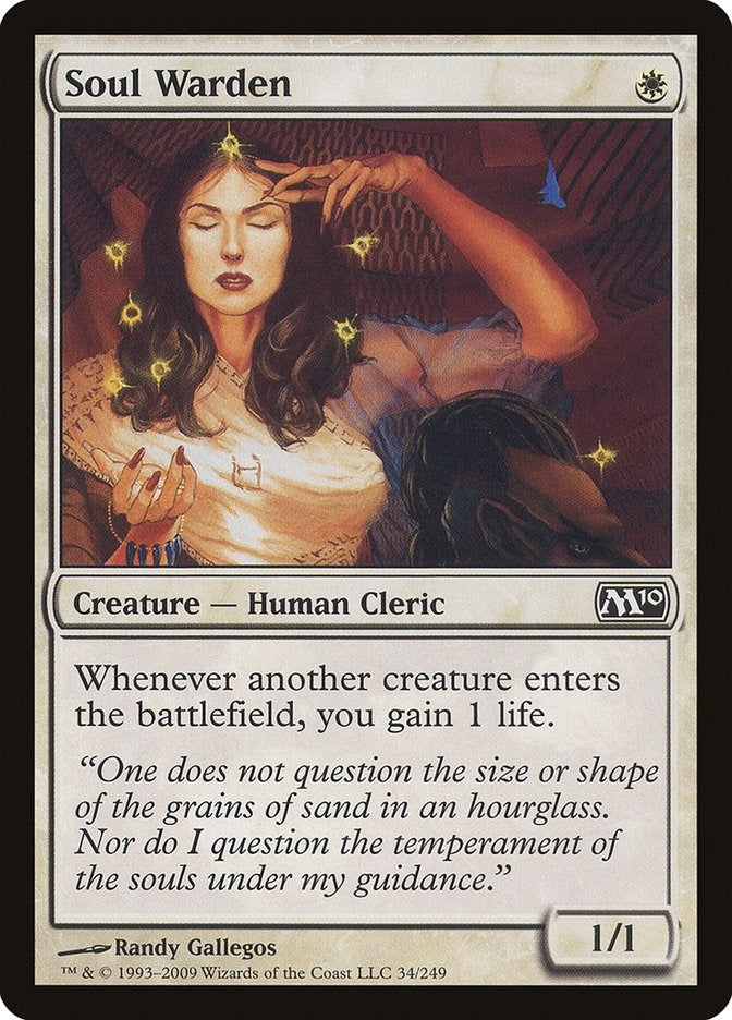 Image for Soul Warden (34) (Magic 2010 (M10)) - Magic: The Gathering