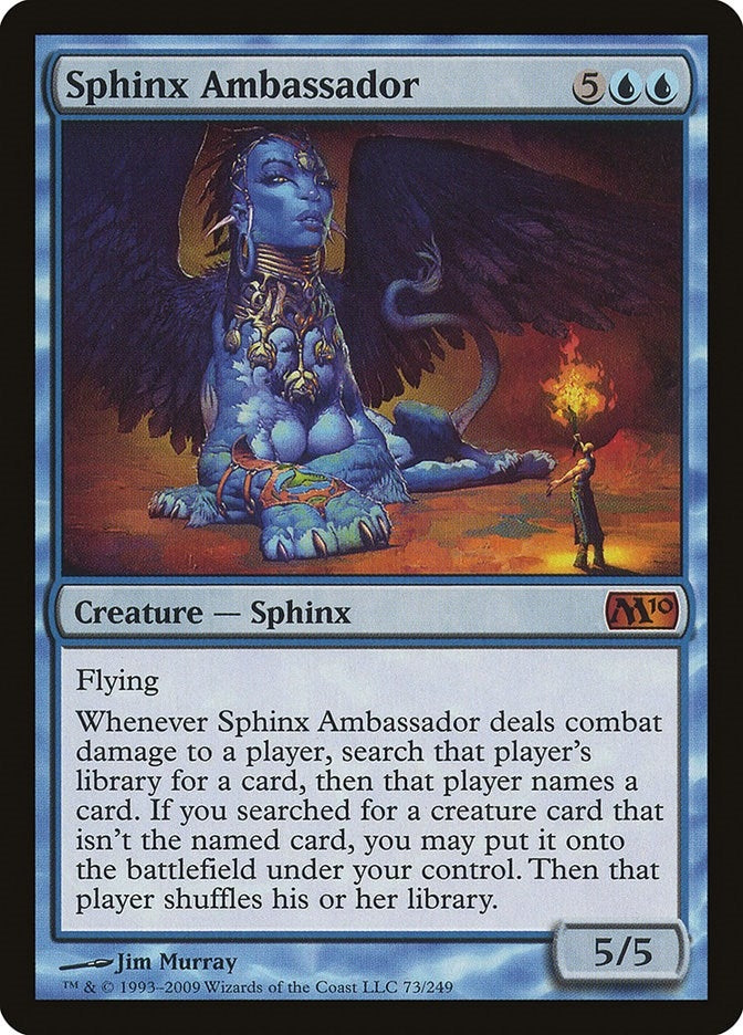 Image for Sphinx Ambassador (73) (Magic 2010 (M10)) - Magic: The Gathering