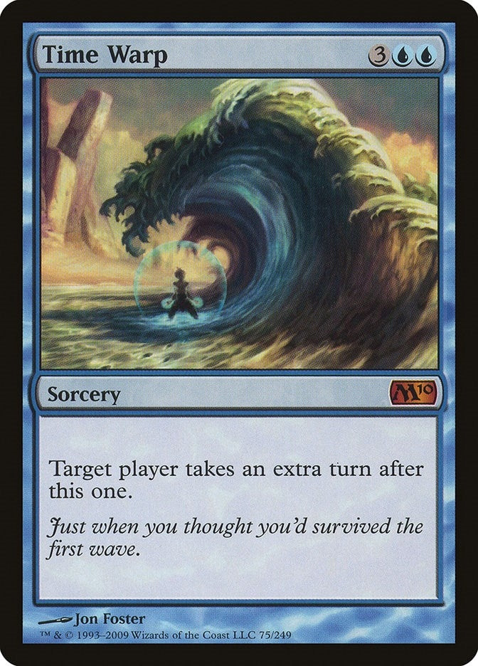 Image for Time Warp (75) (Magic 2010 (M10)) - Magic: The Gathering
