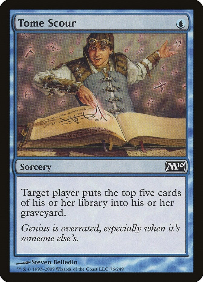 Image for Tome Scour (76) (Magic 2010 (M10)) - Magic: The Gathering