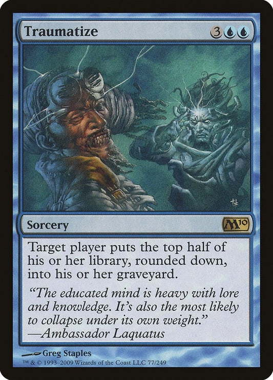 Image for Traumatize (77) (Magic 2010 (M10)) - Magic: The Gathering