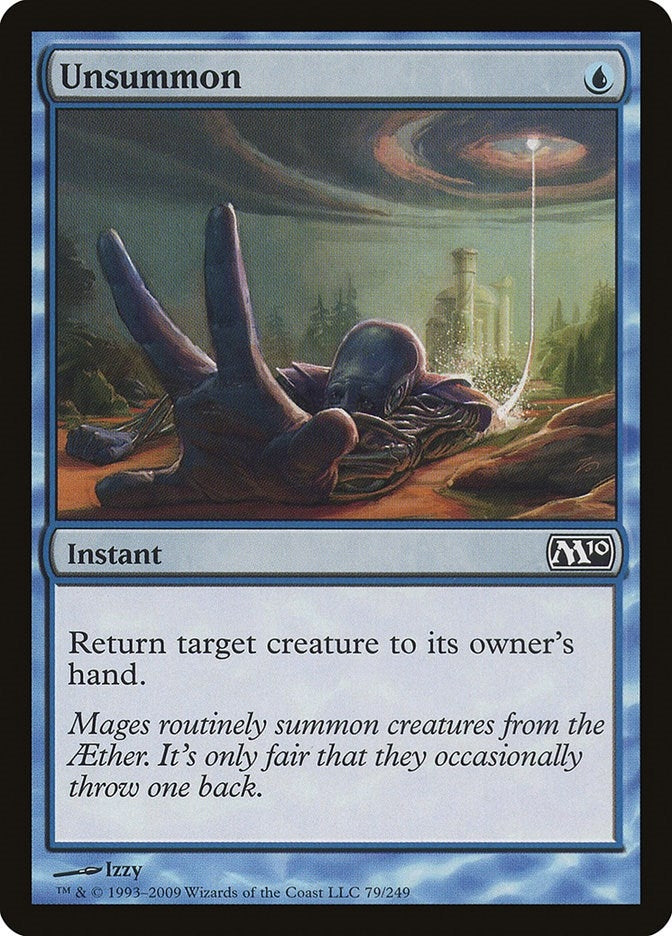 Image for Unsummon (79) (Magic 2010 (M10)) - Magic: The Gathering