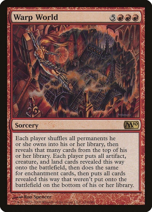 Image for Warp World (163) (Magic 2010 (M10)) - Magic: The Gathering