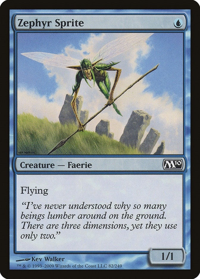 Image for Zephyr Sprite (82) (Magic 2010 (M10)) - Magic: The Gathering