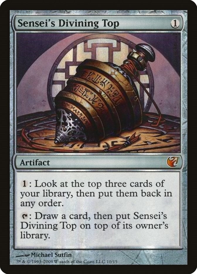 Image for Sensei's Divining Top (10) (From the Vault: Exiled) - Magic: The Gathering